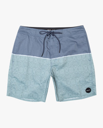 rvca, County Boardshorts 18", MOODY BLUE (mdy) COUNTY TRUNK AVYBS00120