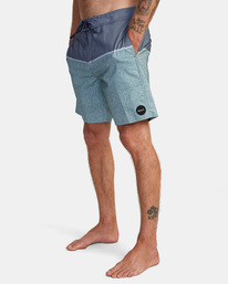 4 County Boardshorts 18" Blue AVYBS00120 RVCA