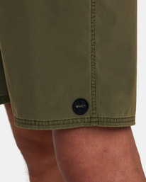 3 VA Pigment Boardshorts 18" Green AVYBS00131 RVCA