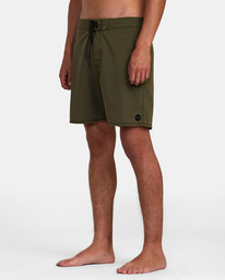 4 VA Pigment Boardshorts 18" Green AVYBS00131 RVCA