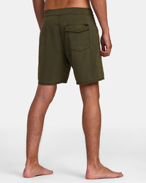 5 VA Pigment Boardshorts 18" Green AVYBS00131 RVCA