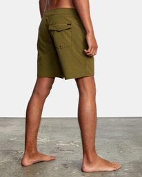 5 VA Pigment Boardshorts 18" Brown AVYBS00131 RVCA