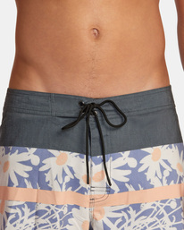 7 Westport Print Boardshorts 17" Black AVYBS00135 RVCA