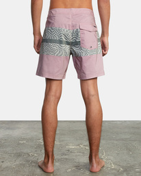 2 Westport Print Boardshorts 17" Purple AVYBS00135 RVCA