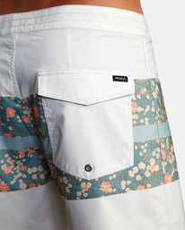 7 Westport Print Boardshorts 17" Silver AVYBS00135 RVCA
