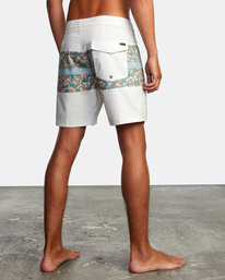 5 Westport Print Boardshorts 17" Silver AVYBS00135 RVCA