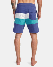 rvca, Noble 2 Boardshorts 18", ROYAL (roy) NOBLE 2 TRUNK AVYBS00153