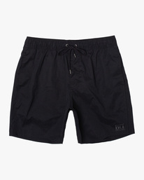 rvca, Opposites Elastic Waist 2 Boardshorts 17", BLACK (blk) Opposites Elastic 17" - Swim Shorts for Men AVYBS00162