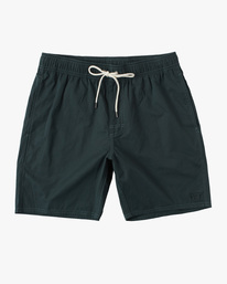 0 Opposites Elastic Waist 2 Boardshorts 17" Green AVYBS00162 RVCA