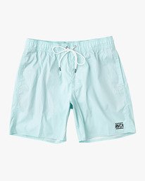 0 Opposites Elastic Waist 2 Boardshorts 17" White AVYBS00162 RVCA