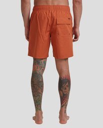 2 Opposites Elastic Waist 2 Boardshorts 17" Multicolor AVYBS00162 RVCA