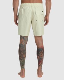 2 Opposites Elastic Waist 2 Boardshorts 17" Green AVYBS00162 RVCA