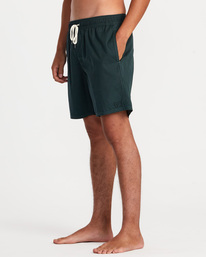 4 Opposites Elastic Waist 2 Boardshorts 17" Green AVYBS00162 RVCA