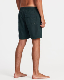 5 Opposites Elastic Waist 2 Boardshorts 17" Green AVYBS00162 RVCA