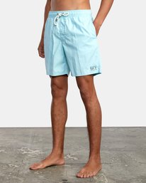 4 Opposites Elastic Waist 2 Boardshorts 17" White AVYBS00162 RVCA