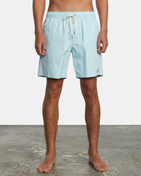 1 Opposites Elastic Waist 2 Boardshorts 17" Blue AVYBS00162 RVCA