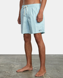 4 Opposites Elastic Waist 2 Boardshorts 17" Blue AVYBS00162 RVCA