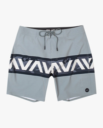 rvca, VA Banded Boardshorts 18", ALOE (alo) VA 18" - Board Shorts for Men AVYBS00189