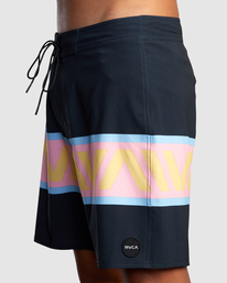 3 VA Banded Boardshorts 18" Black AVYBS00189 RVCA