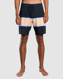 1 VA Banded Boardshorts 18" Black AVYBS00189 RVCA