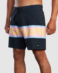 7 VA Banded Boardshorts 18" Black AVYBS00189 RVCA