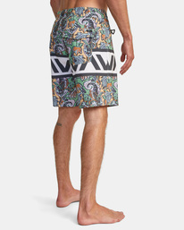 5 VA Banded Boardshorts 18" Blue AVYBS00189 RVCA