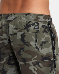 9 VA Standard Issue Elastic Boardshorts 17" Brown AVYBS00201 RVCA