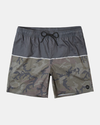 rvca, County Elastic Waist Boardshorts 17", CAMO (cam) COUNTY ELASTIC SHORT AVYBS00203