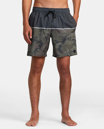 1 County Elastic Boardshorts 17” Brown AVYBS00203 RVCA