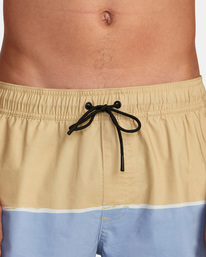 9 County Elastic Waist Boardshorts 17" Beige AVYBS00203 RVCA