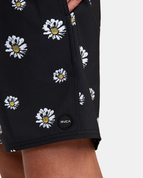 3 VA Pigment - Short de Natación para Hombre Negro AVYBS00204 RVCA