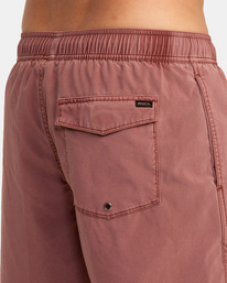 9 VA Pigment Elastic Waist Boardshorts 17" Purple AVYBS00207 RVCA