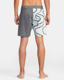 rvca, Stacks Boardshorts 17", BLACK (blk) STACKS TRUNK AVYBS00230