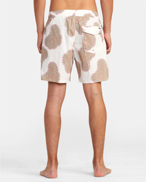 rvca, Kelsey Brookes Serotonin Elastic Waist Boardshorts 17", CLOUD (clo) Kelsey Brookes Serotonin 17" - Board Shorts for Men AVYBS00231