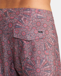9 Kelsey Brookes Psilocin Boardshorts 18" Red AVYBS00232 RVCA
