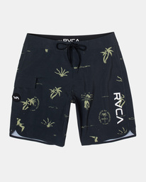 0 Hula Hands Eastern Boardshorts 20" Black AVYBS00234 RVCA