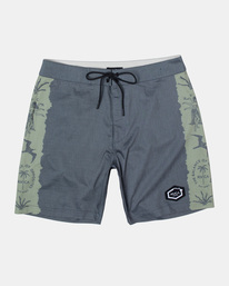 0 Island Venture Boardshorts 17" Black AVYBS00235 RVCA