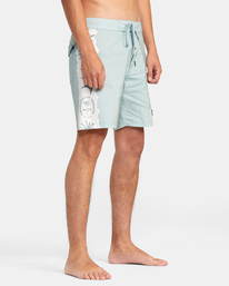 6 Island Venture Boardshorts 17" Blue AVYBS00235 RVCA