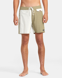 1 Edgewood Hemp Boardshorts 16" Green AVYBS00241 RVCA