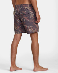 5 Barnes - Short de bain pour Homme Violet AVYBS00265 RVCA