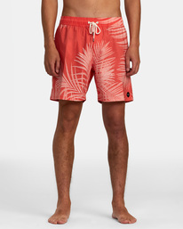 1 Barnes - Short de bain pour Homme Orange AVYBS00265 RVCA