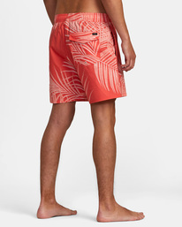 5 Barnes - Short de bain pour Homme Orange AVYBS00265 RVCA