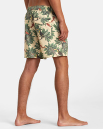 5 Barnes Elastic Waist Boardshorts 17" Yellow AVYBS00265 RVCA