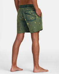 5 Manic - Bermuda da bagno da Uomo Green AVYBS00266 RVCA
