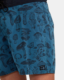 3 Alex Matus Mushy - Bermuda da bagno da Uomo Blue AVYBS00279 RVCA