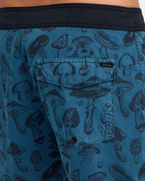 7 Alex Matus Mushy - Bermuda da bagno da Uomo Blue AVYBS00279 RVCA