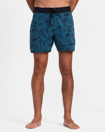 1 Alex Matus Mushy - Bermuda da bagno da Uomo Blue AVYBS00279 RVCA