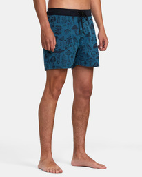 6 Alex Matus Mushy - Bermuda da bagno da Uomo Blue AVYBS00279 RVCA