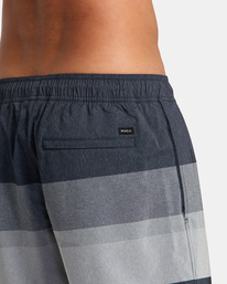 8 Westport Yarndye Elastic Waist Boardshorts 17" Blue AVYBS00280 RVCA