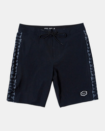 0 Hawaii Horton Apex 19" Boardshorts Black AVYBS00284 RVCA